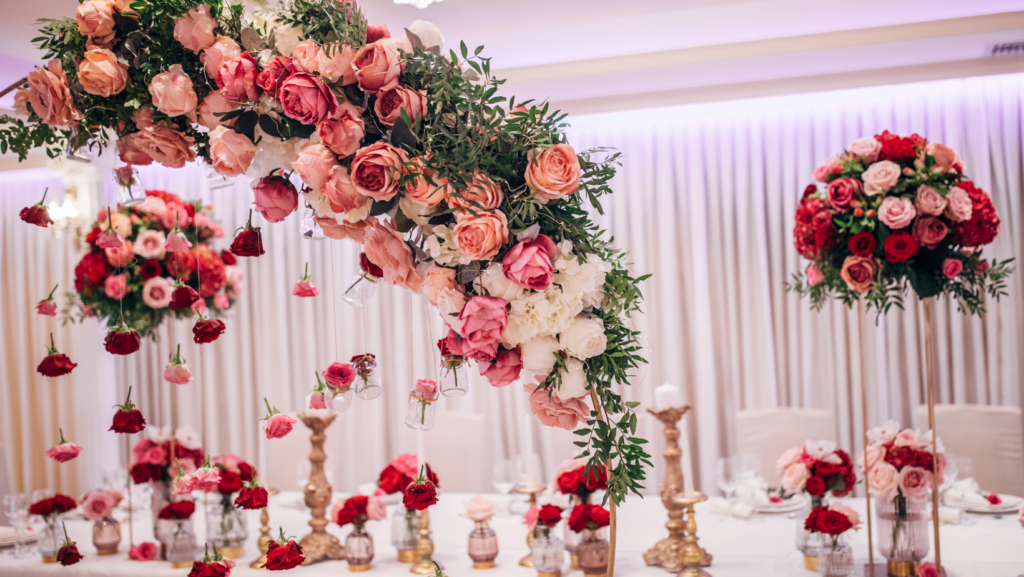 floral arch decoration